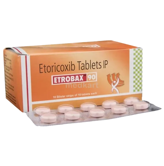 etrobax 90mg tablet 10's